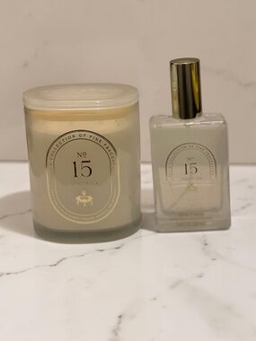 DW Home No. 15 Set 🌸 Candle + Room Spray Floral Luxury Fragrance